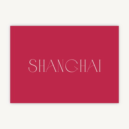 Magenta Modern Script Wedding Table Name